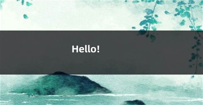 Hello!