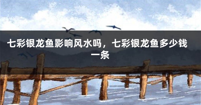七彩银龙鱼影响风水吗，七彩银龙鱼多少钱一条