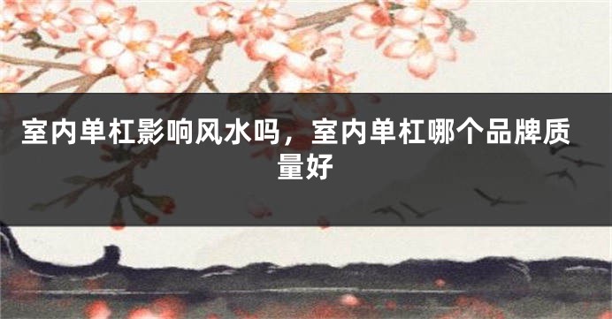 室内单杠影响风水吗，室内单杠哪个品牌质量好