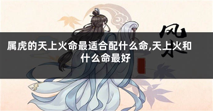 属虎的天上火命最适合配什么命,天上火和什么命最好
