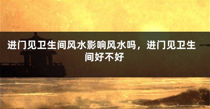 进门见卫生间风水影响风水吗,进门见卫生间好不好